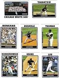 2005 Topps Chicago White Sox Baseball Cards Team Set In Display Album (23 cards including Guillen, Konerko, and more)