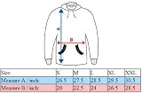 ORANGE, Size: SMALL, Plain Men's Pullover Hoodies Fleece. 80% Cotton/20% Poly Fashion Sweatshirts Great for Snow/ Winter / Gift!