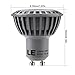 LE® 5W MR16 GU10 LED Bulbs, 50W Halogen Bulbs Equivalent, 350lm, Warm White, 3000K, 38° Beam Angle, Standard Size, Recessed Lighting, Track Lighting, Spotlight, LED Light Bulbs, Pack of 10 Units