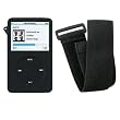 iPod Video/Classic Black Silicone Skin Case with Armband