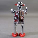 むかし懐かしロボット アトミック ロボットマン/メッキver.イメージ