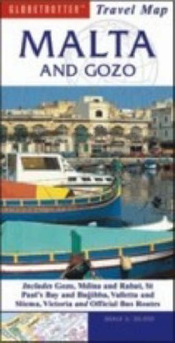 City Travel Guides Discounted  Books : Malta and Gozo (Globetrotter Travel Map)