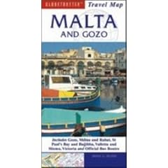 Malta and Gozo (Globetrotter Travel Map)