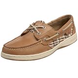 Sperry Top-Sider Women's Bluefish 2 Eye Boat Shoe,Linen Plaid Cordurory,6 M US