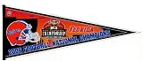 Florida Gators 2006 National Champs 3 Pennant Set **