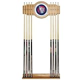 NBA New Jersey Nets Billiard Cue Rack with Mirror