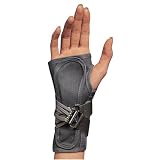 OTC ProChoice Cock-Up Wrist Splint, Gray, Right, Large