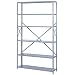 Lyon DD8348SH 8000 Series Open Shelving Starter with 6 Heavy Duty Shelves, 48" Width x 24" Depth x 84" Height, Dove Gray