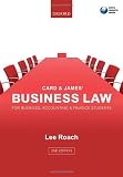 Card & James' business law for business, accounting, & finance students