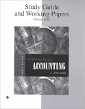 Study Guide/ Working Papers for use with Modern Advanced Accounting