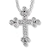 Diamond (.13 ctw) Cross Pendant in White Gold