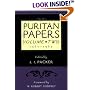 Puritan Papers: 1960-1962 (Puritan Papers)