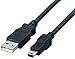 ELECOM �t�F���C�g����USB�P�[�u�� USB(A)�I�X-USB(miniB)�I�X 0.3m USB-FSM503