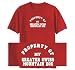 T-Shirt Red  Property Of My Greater Swiss Mountain Dog  Dog