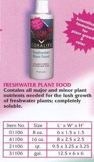 Aqua Plant Fertilizer Aquarium Pharm to Kent – Coral life freshwater plant food