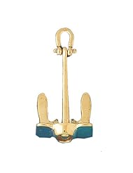 CleverEves 14K Gold Pendant 3-D Anchor 14.2 - Gram(s)