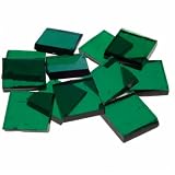 Eigenschaften Mosaikstein GmbH / Tiffany-Glas Mosaik 15x15mm 200g Smaragd