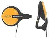 Panasonic RPHS70Y Clip On Headphones (Yellow)