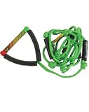 Accurate Surf Wakeboard Rope w/ Handle 20' Green Sz 20ft