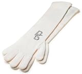 Dolce & Gabbana Women's Wool Gloves with D&G Rhinestone Logo