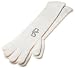 Dolce & Gabbana Women's Wool Gloves with D&G Rhinestone Logo