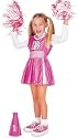 Licensed Barbie Cheerleader Costume - (Pom poms and megaphone not included)