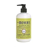 Mrs. Meyers Clean Day Hand Lotion, Lemon Verbena, Case of 6 - 12.25 Ounce Bottles (75 Ounces)