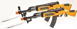 Search : Qty 2 - NEW AIRSOFT GUN RIFLE W BAYONET - TOY Guns