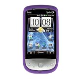 GTMax Purple Durable Soft Rubber Silicone Skin Cover Case for Sprint HTC He ....