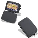 Noir Luxe Black Leather Case for TomTom GO 540 Live / 740 Live / 940 Live