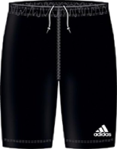 adidas Fußballtight Männer, schwarz