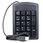 17-Key USB Numeric Keypad (Black)