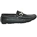 SHOE ARTISTS BET on Black Slip On Loafers