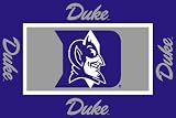 Duke Blue Devils ( University Of ) NCAA 3x5 Area Rug