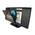 Inovalley CH04 HiFi ultra thin - Slim Music Centre Mini Micro System (CD - Radio - MP3 player) & DVD player combined! - Desk, table or wall mounted - 2 x 20 watt speakers in built (MP3 playback from usb stick, or SD memory card / Sony Memory Stick) - incl. Remote Control
