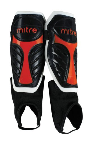 Mitre Sentinel Shinguard Black/Orange Size L