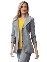 From Amazon.com. Click for details:
 Apparel: Jessica London Womens Plus Size Tweed Blazer Black White Tweed,16 - Jessica London Apparel: Jessica London Womens Plus Size Tweed Blazer Black White Tweed,16 - Jessica London