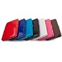 Leatherette Solid Color Beautiful Flat Clutch Opera Wallet -- Many Color Options