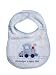 Dressed to Drool Blue "Grandpa Loves Me" Bib