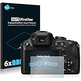 [6 Pack] Screen Protector Panasonic Lumix DMC-FZ72 - Supreme Quality, Crystal-Clear, Bubble-Free