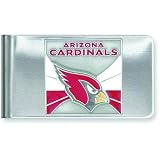 Stainless Steel NFL Arizona Cardinals Money Clip