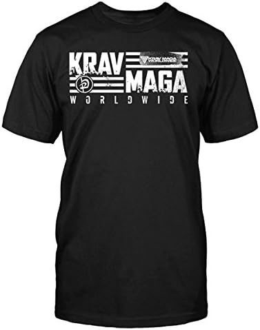 Men's Krav Maga Worldwide Moisture Management T-shirt - Black - S