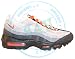 Nike Air Max 95 Grey/Orange Mens Running Shoes 609048-184