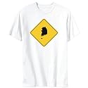 T-Shirt Mens White " South Korea Map " Countries