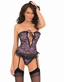 Sensual Mystique V Front Corset