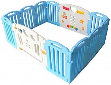 Baby Playpen Kids 14 Panel Safety Play Center Yard Home Indoor Outdoor Pen by FDW