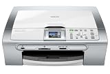 Review BROTHER DCP350CU1 / Brother DCP-350C Stylish Colour Inkjet Multi-function Printer with Colour LCD