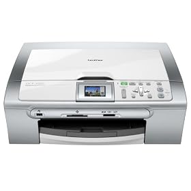 Brother DCP-350C Stylish Colour Inkjet Multi-function Printer with Colour LCD