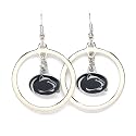 Penn State Nittany Lions - NCAA Floating Logo Hoop Earrings