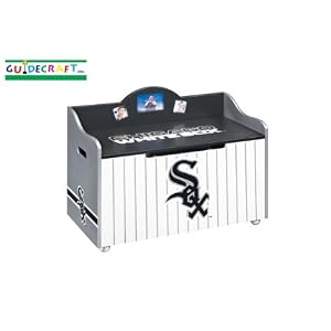 chicago white sox toy chest by guidecraft